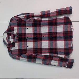 Express Men's Plaid Flannel Shirt M